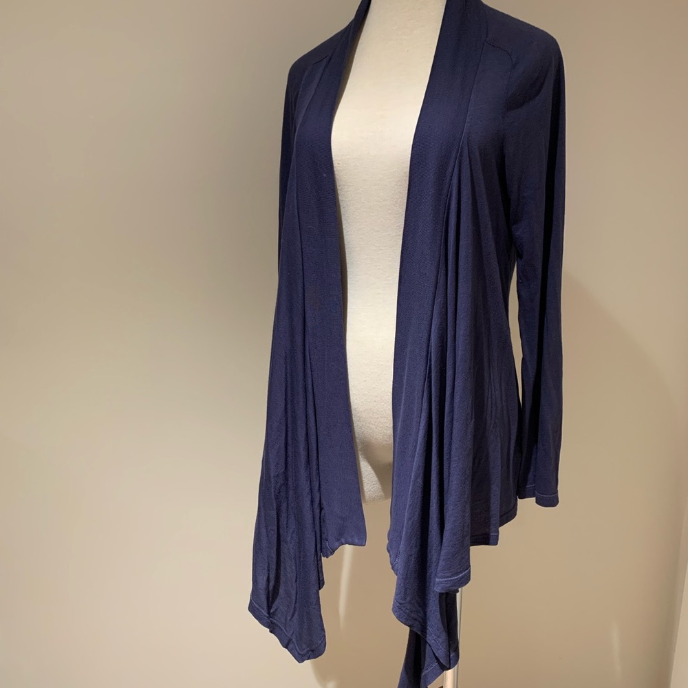 Splendid soft blue cotton cardigan S